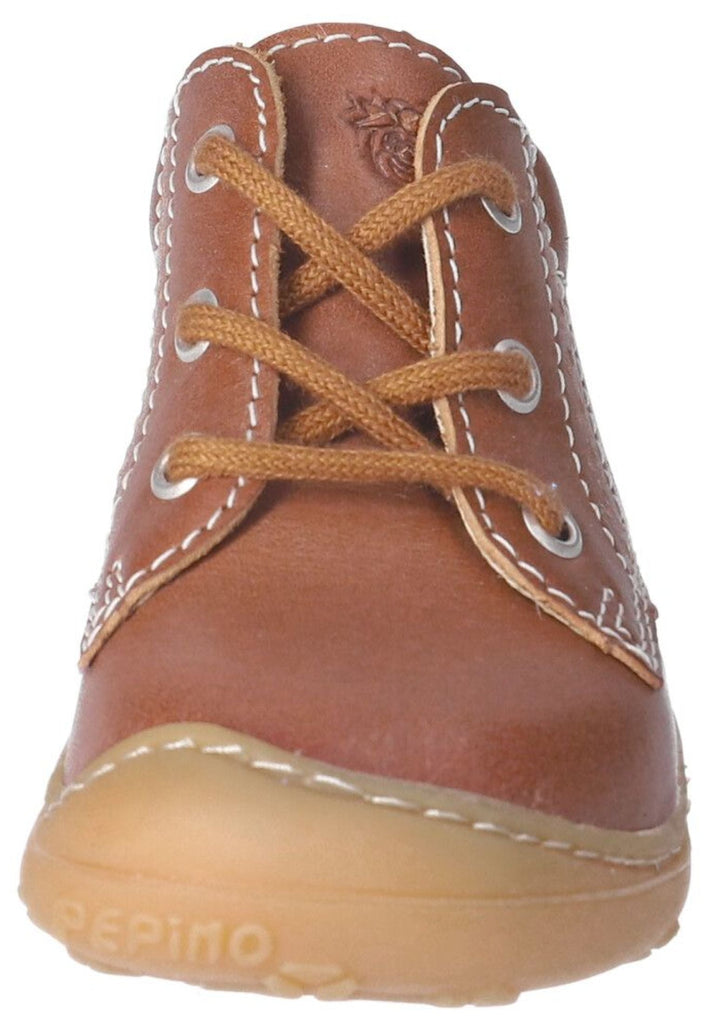 Pepino Halbschuhe Leder Cognac