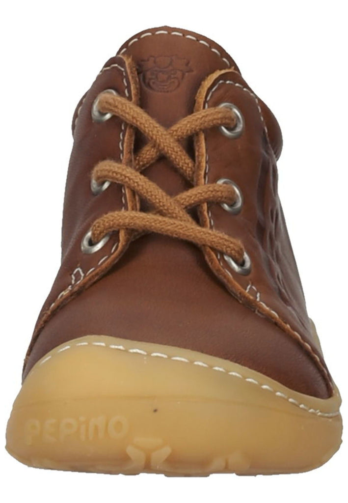 Pepino Halbschuhe Leder Cognac