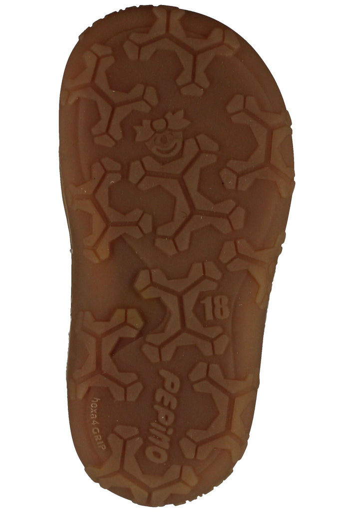 Pepino Halbschuhe Leder Cognac