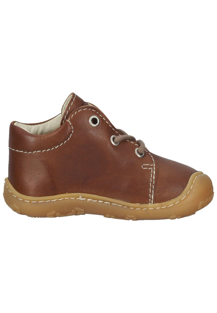 Pepino Halbschuhe Leder Cognac