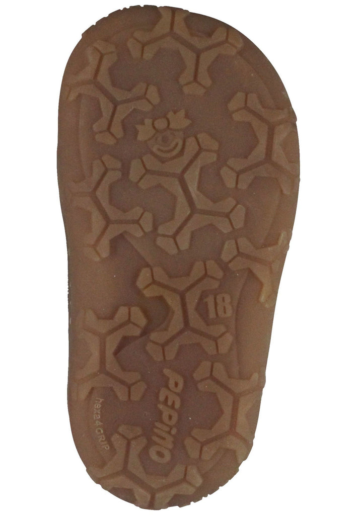 Pepino Halbschuhe Leder Cognac