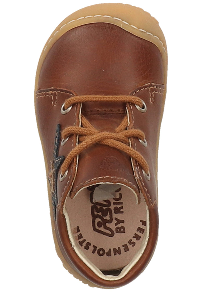 Pepino Halbschuhe Leder Cognac