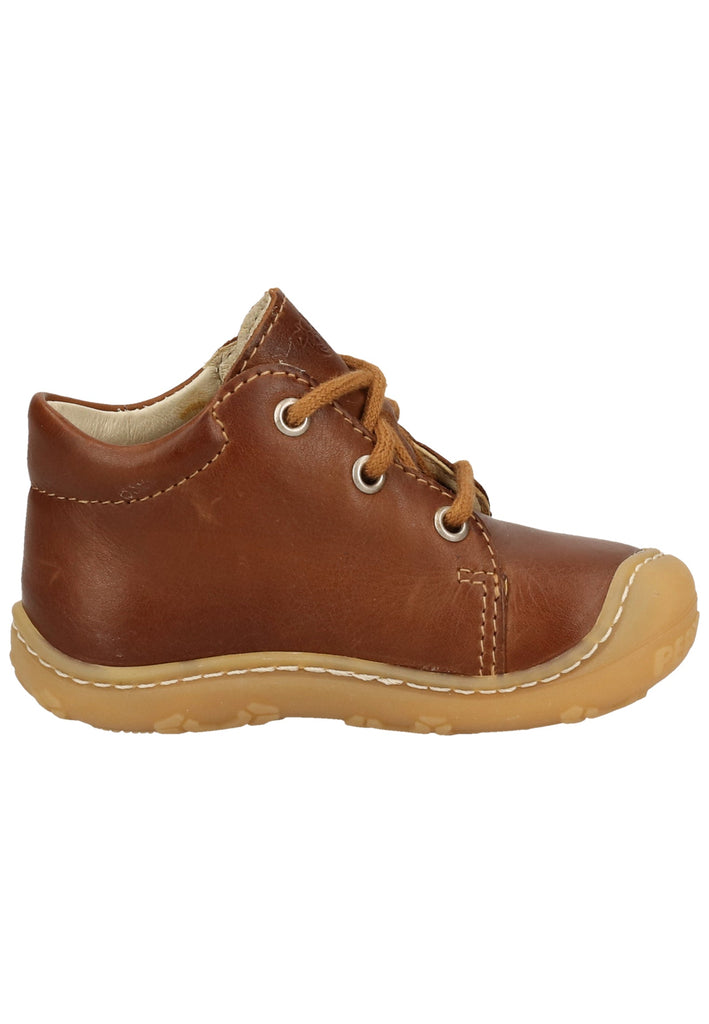 Pepino Halbschuhe Leder Cognac
