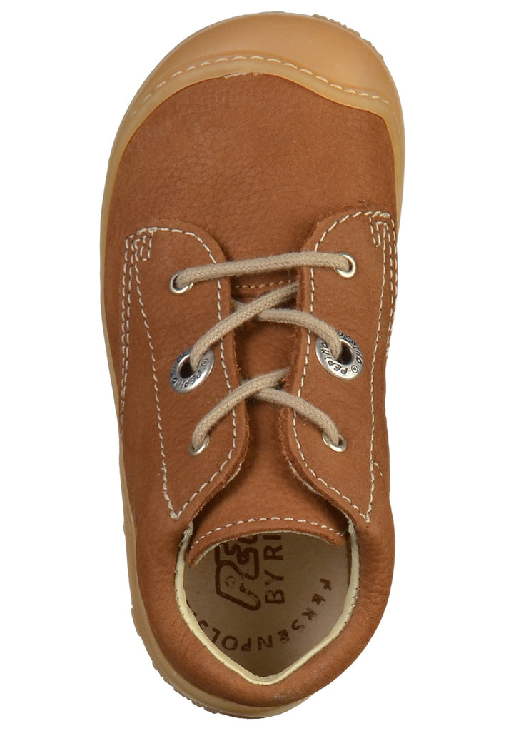 Pepino Halbschuhe Leder Curry