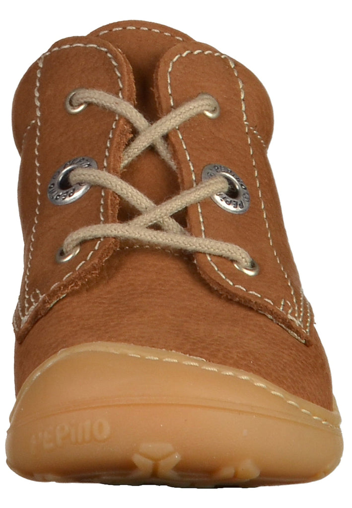 Pepino Halbschuhe Leder Curry