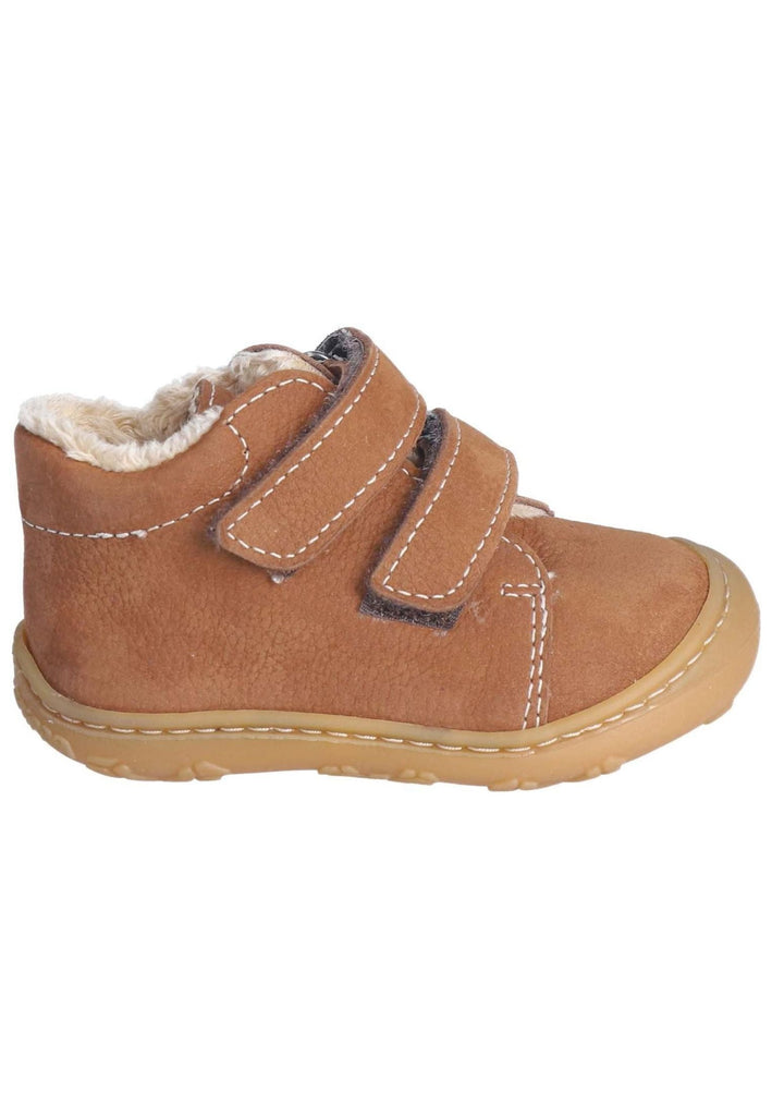 Pepino Halbschuhe Leder Curry Warmfutter