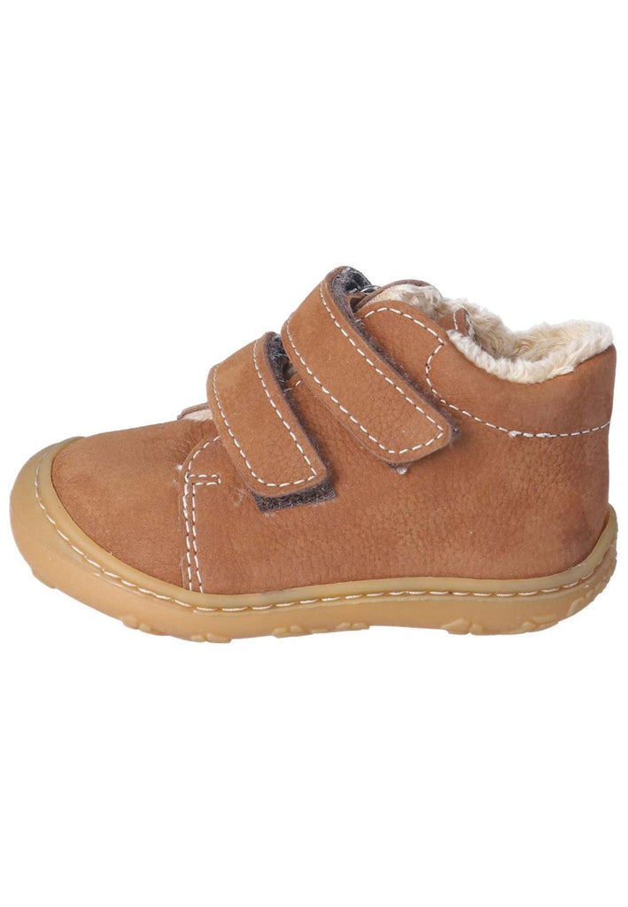 Pepino Halbschuhe Leder Curry Warmfutter