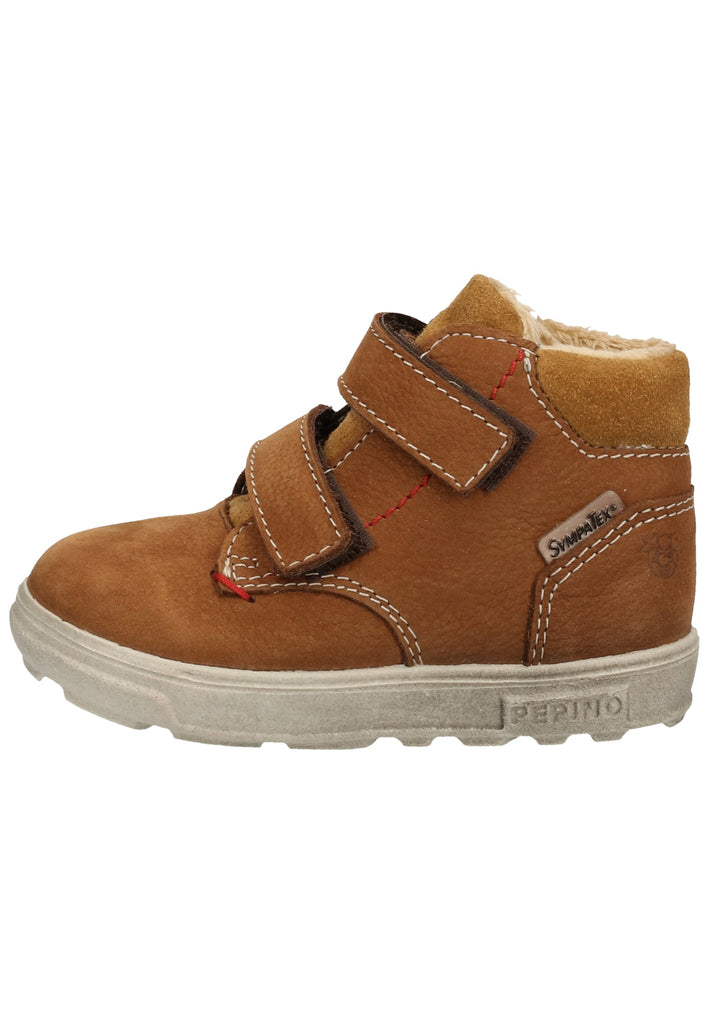 Pepino Halbschuhe Leder Curry Warmfutter