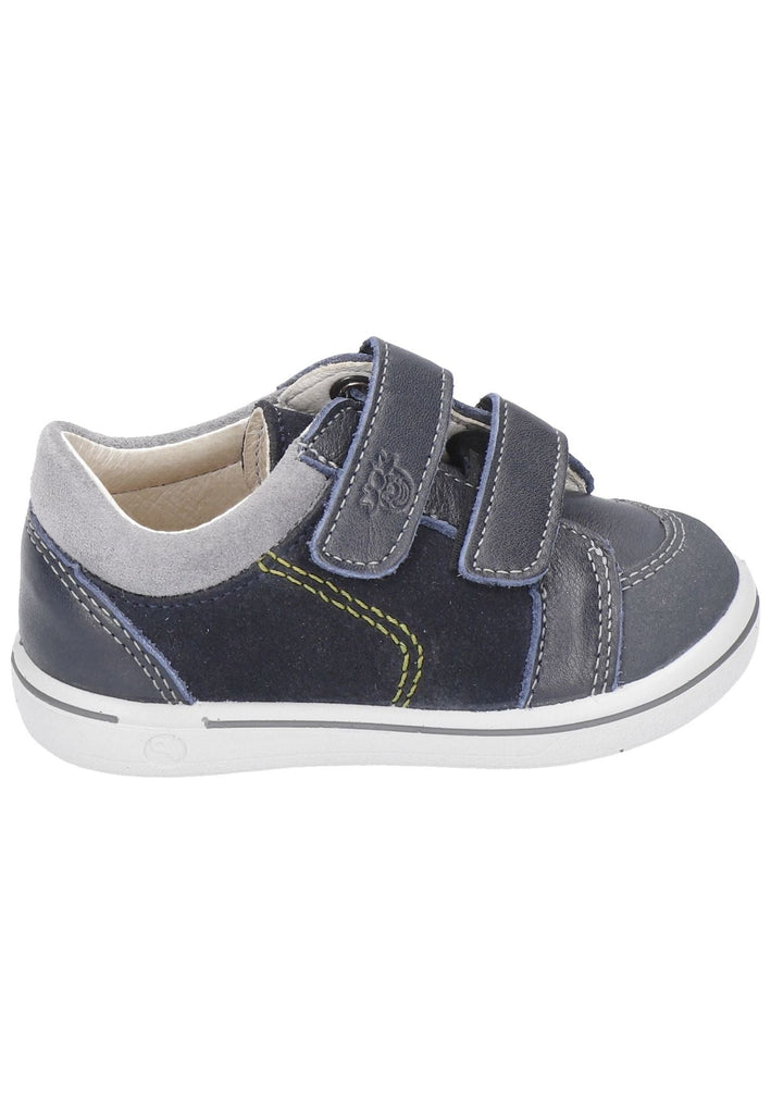 Pepino Halbschuhe Leder Dunkelblau/Grau