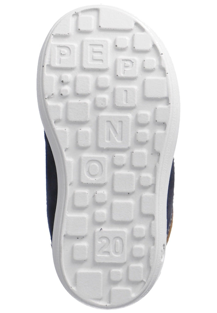 Pepino Halbschuhe Leder Dunkelblau/Grau