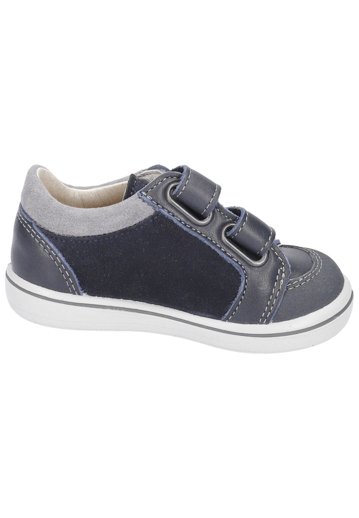 Pepino Halbschuhe Leder Dunkelblau/Grau