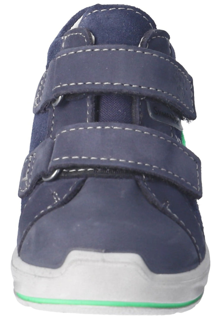 Pepino Halbschuhe Leder Dunkelblau/Grün