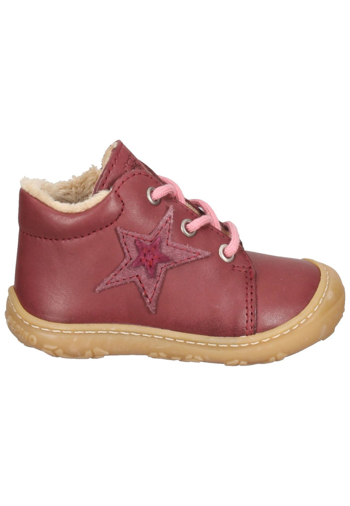 Pepino Halbschuhe Leder Fuchsia