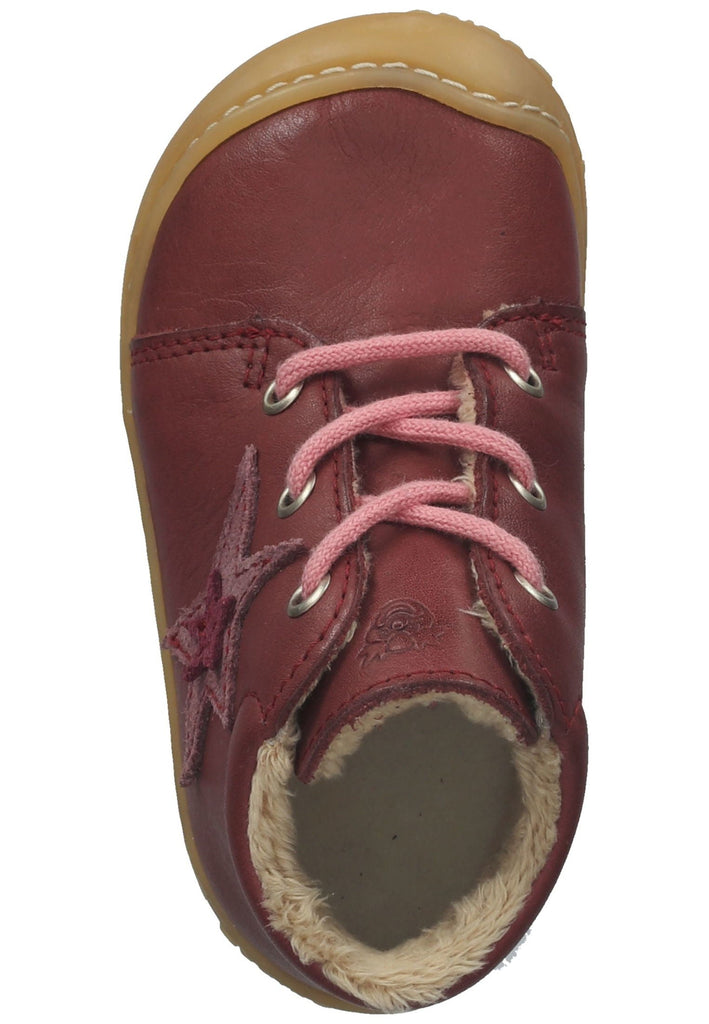 Pepino Halbschuhe Leder Fuchsia