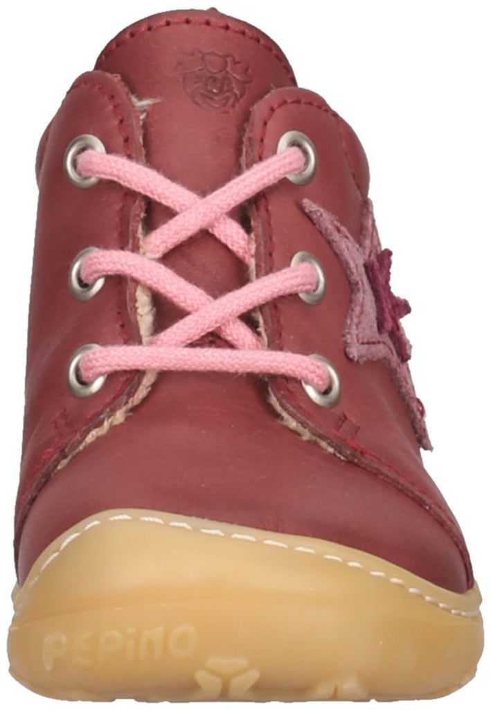 Pepino Halbschuhe Leder Fuchsia