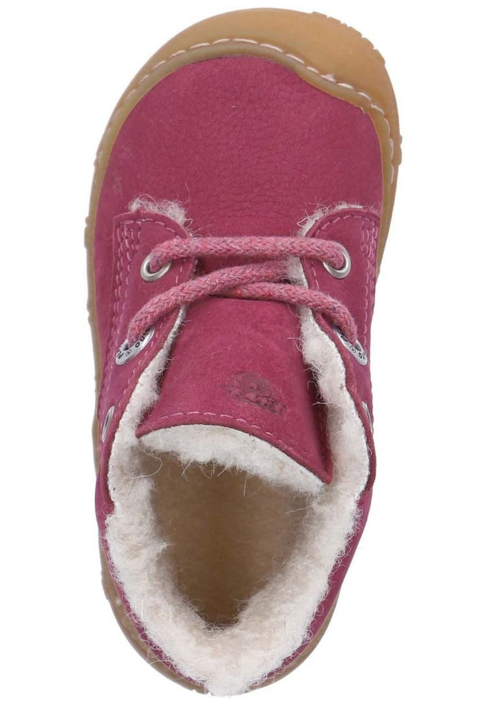 Pepino Halbschuhe Leder Fuchsia Warmfutter