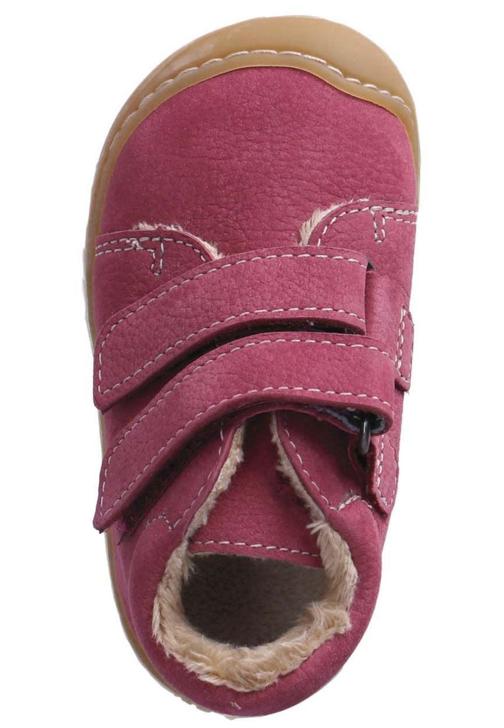 Pepino Halbschuhe Leder Fuchsia Warmfutter