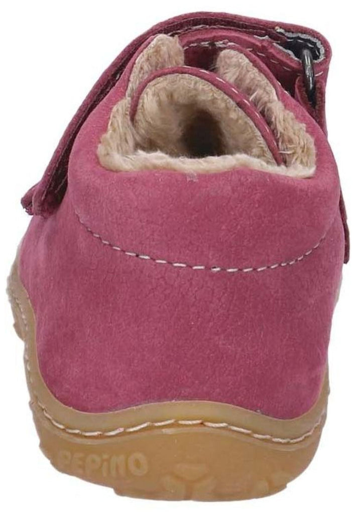 Pepino Halbschuhe Leder Fuchsia Warmfutter