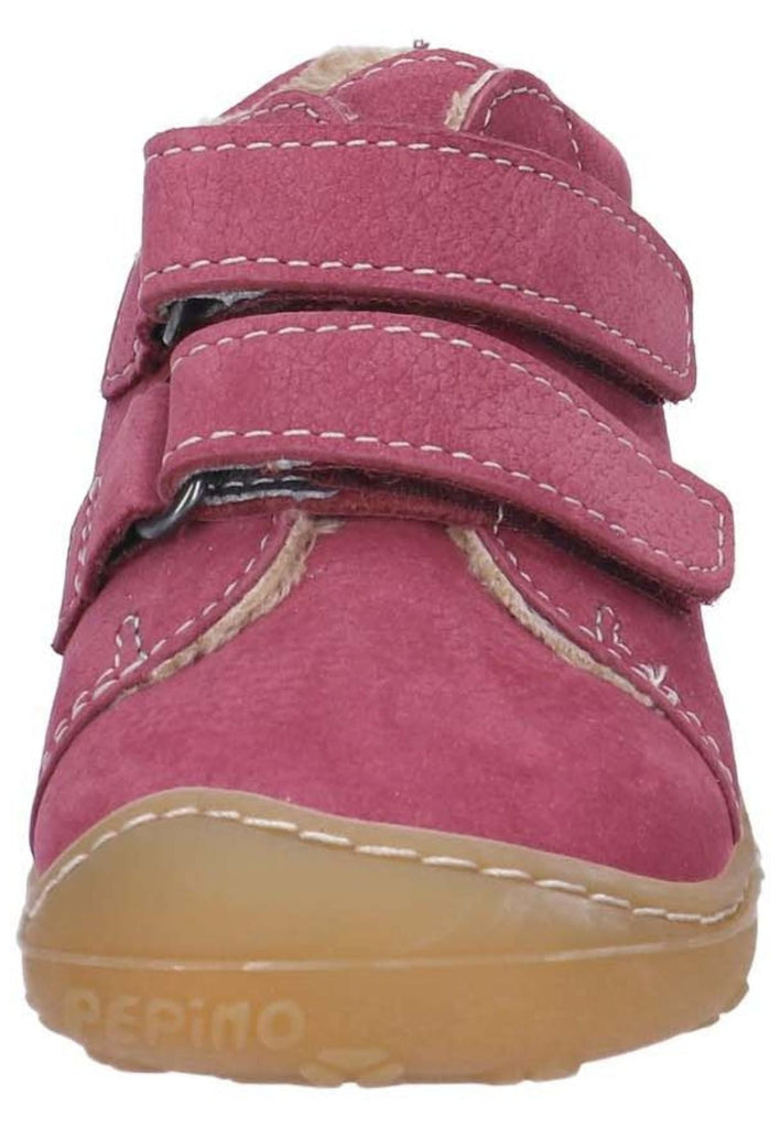Pepino Halbschuhe Leder Fuchsia Warmfutter