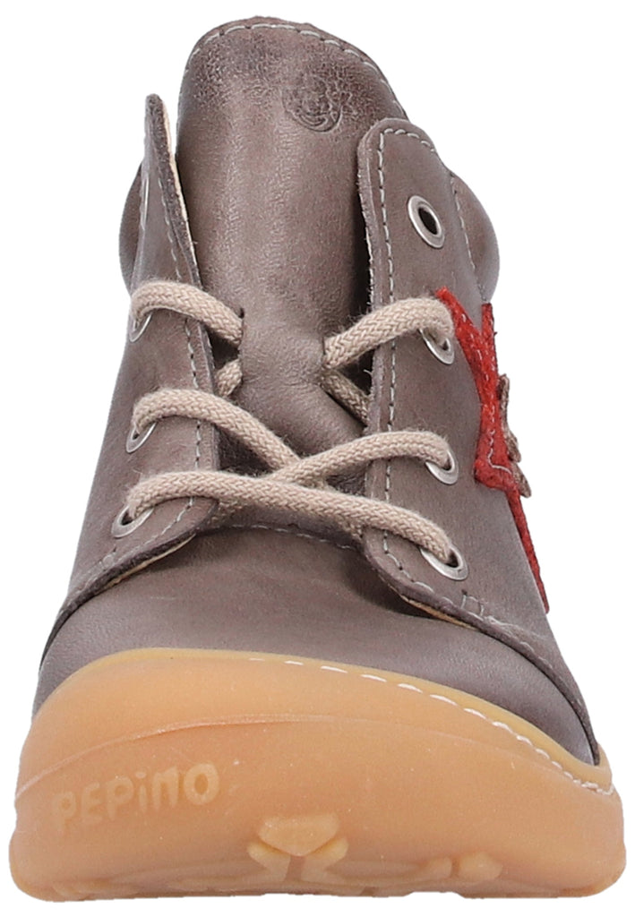 Pepino Halbschuhe Leder Grau