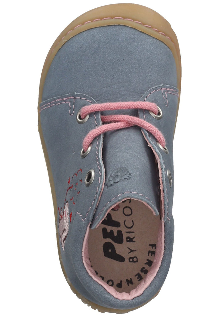 Pepino Halbschuhe Leder Grau