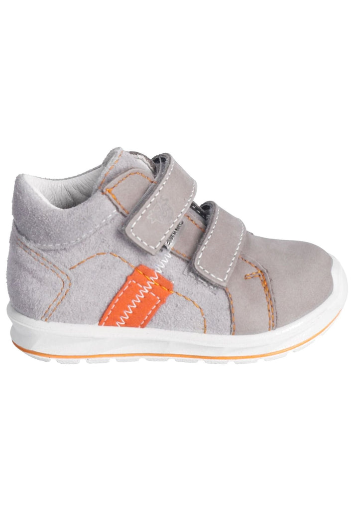 Pepino Halbschuhe Leder Grau/Orange