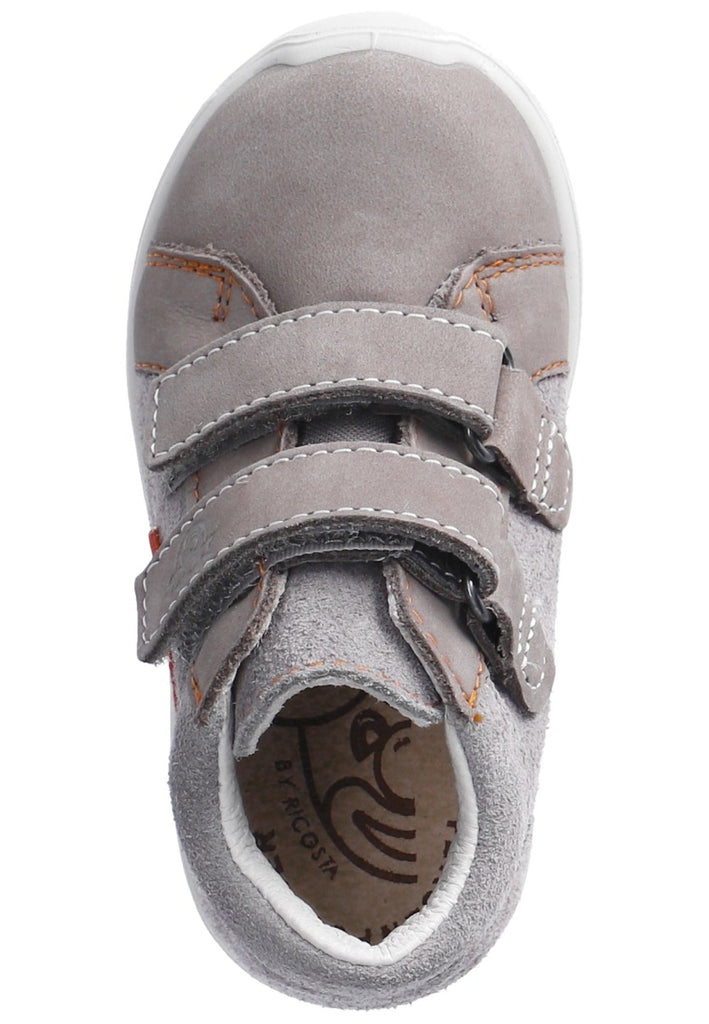 Pepino Halbschuhe Leder Grau/Orange