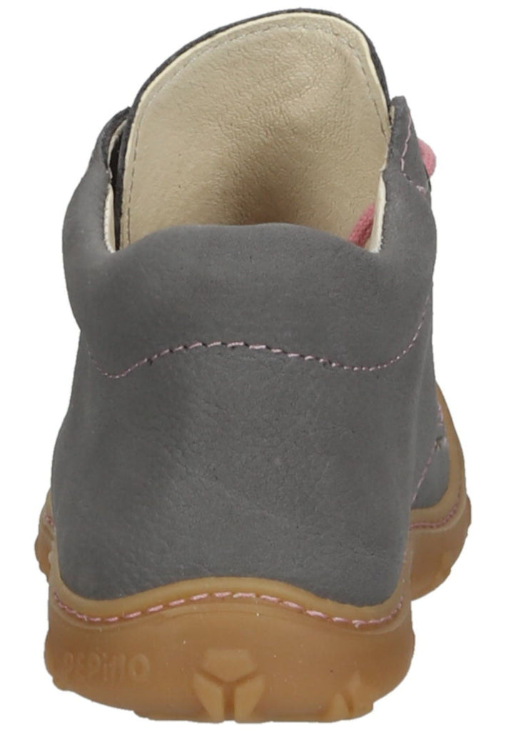 Pepino Halbschuhe Leder Grau/Rosa