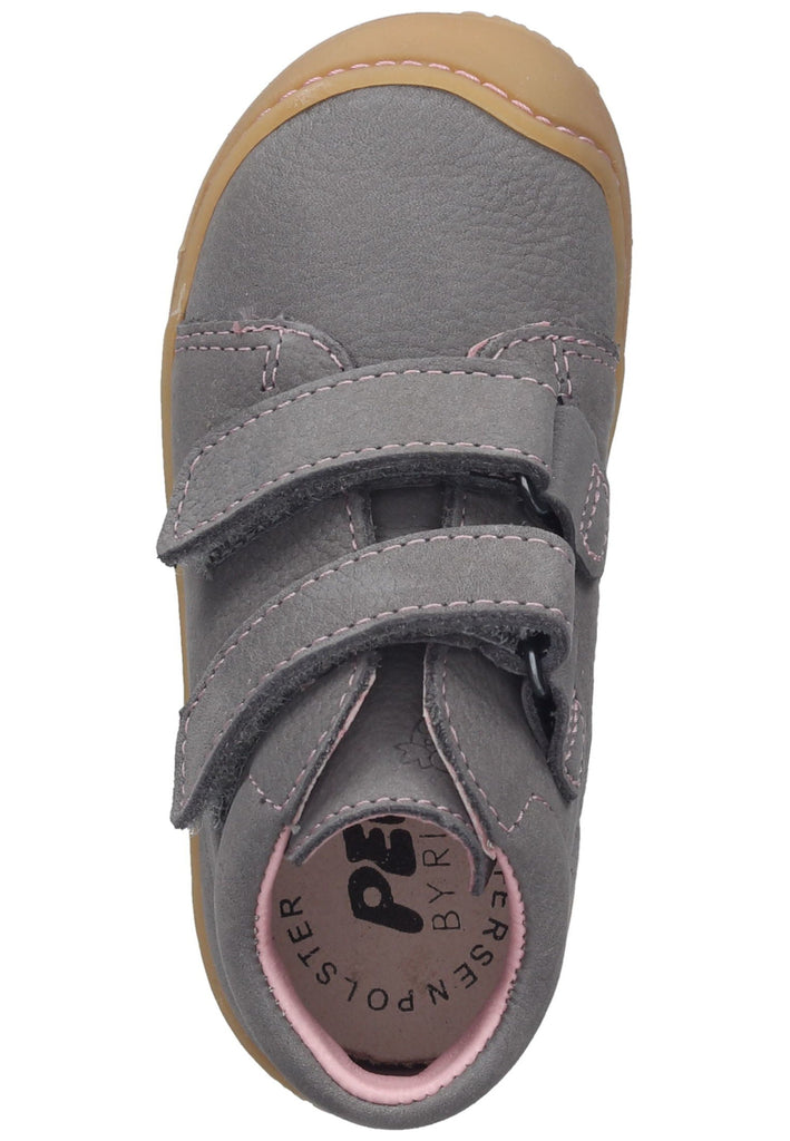 Pepino Halbschuhe Leder Grau/Rosa
