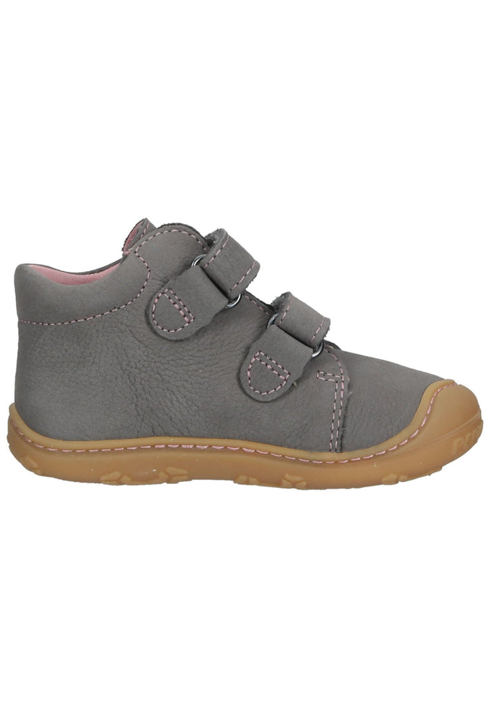 Pepino Halbschuhe Leder Grau/Rosa