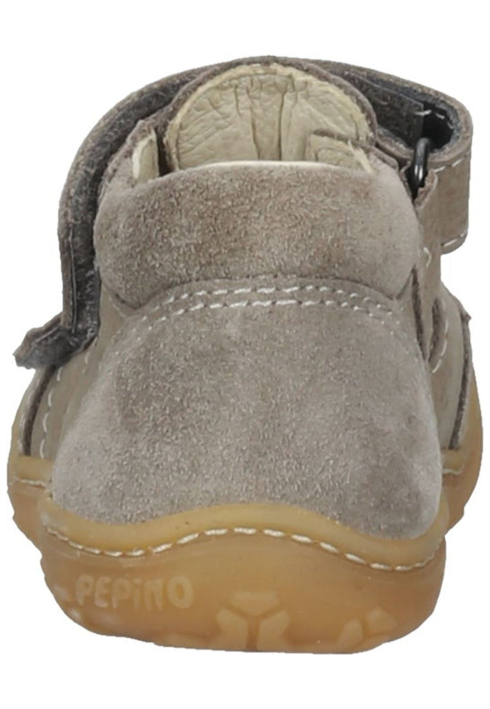 Pepino Halbschuhe Leder Grau/Rosa