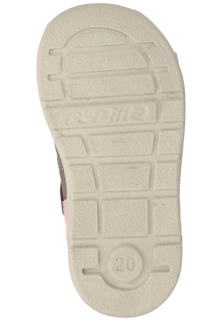 Pepino Halbschuhe Leder Grau/Rosa