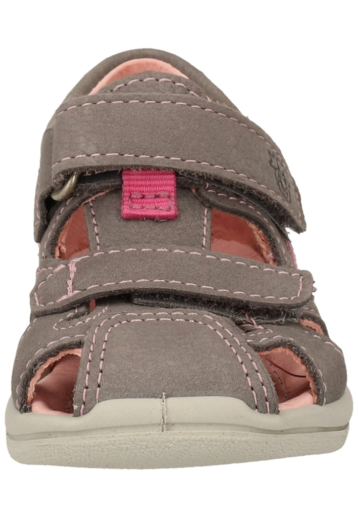 Pepino Halbschuhe Leder Grau/Rosa