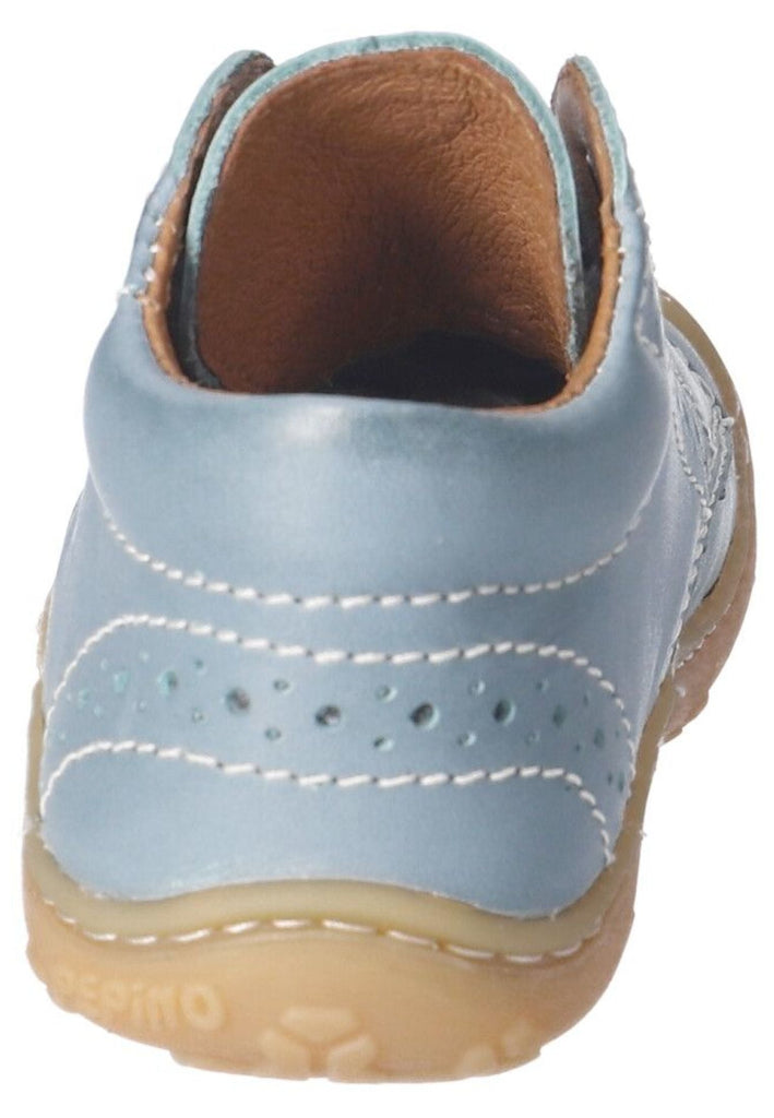 Pepino Halbschuhe Leder Hellblau