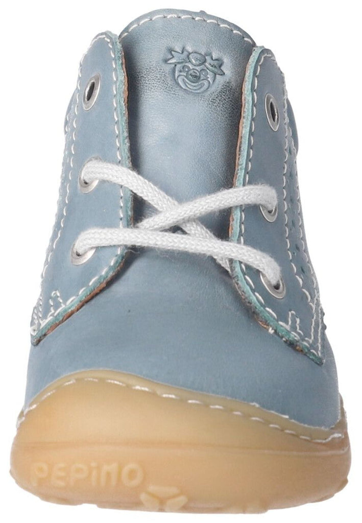 Pepino Halbschuhe Leder Hellblau