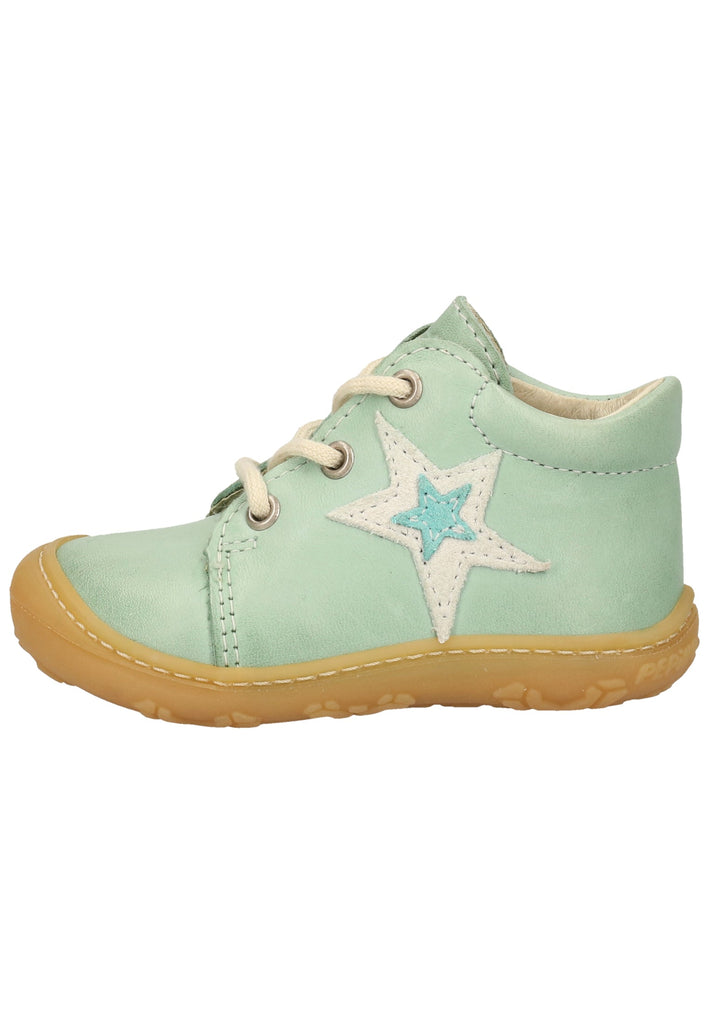 Pepino Halbschuhe Leder Hellblau