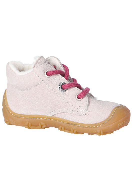 Pepino Halbschuhe Leder Hellrosa Warmfutter