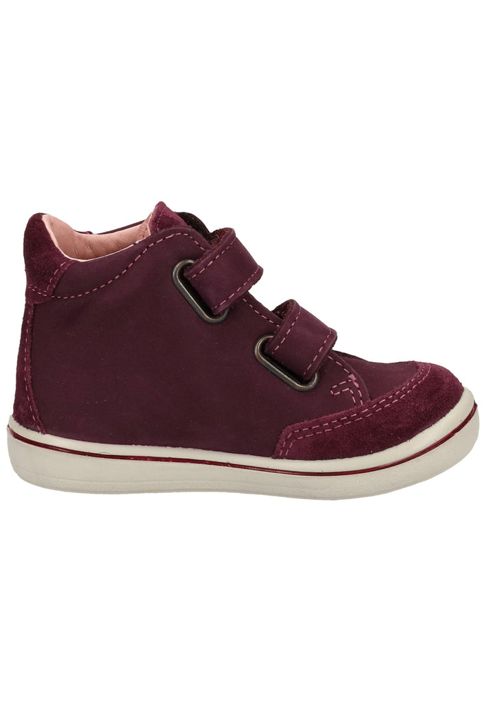 Pepino Halbschuhe Leder Merlot