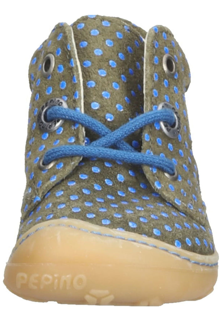 Pepino Halbschuhe Leder Moos