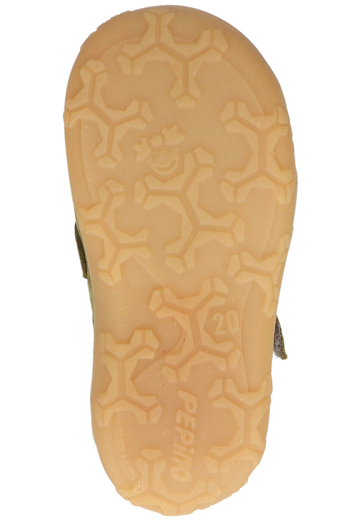 Pepino Halbschuhe Leder Oliv