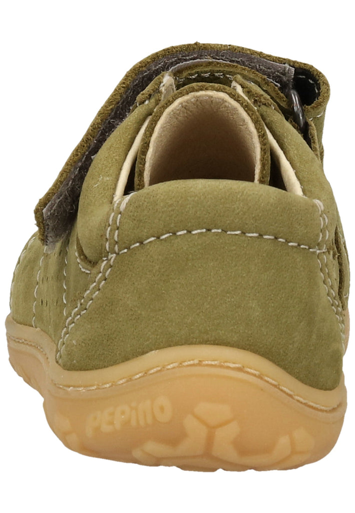 Pepino Halbschuhe Leder Oliv