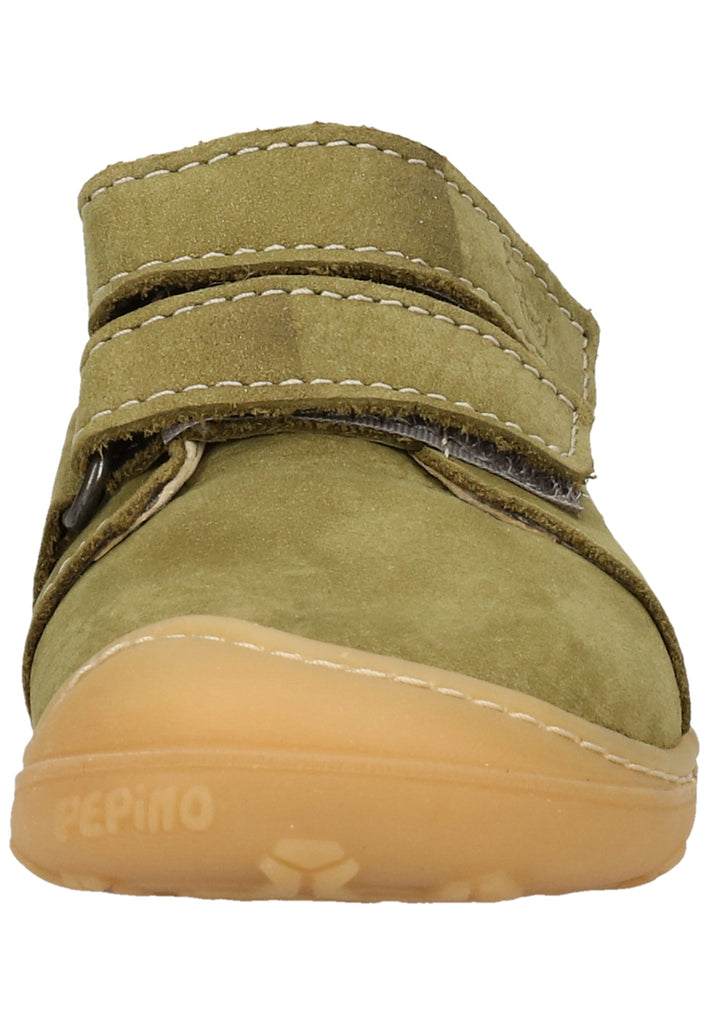 Pepino Halbschuhe Leder Oliv