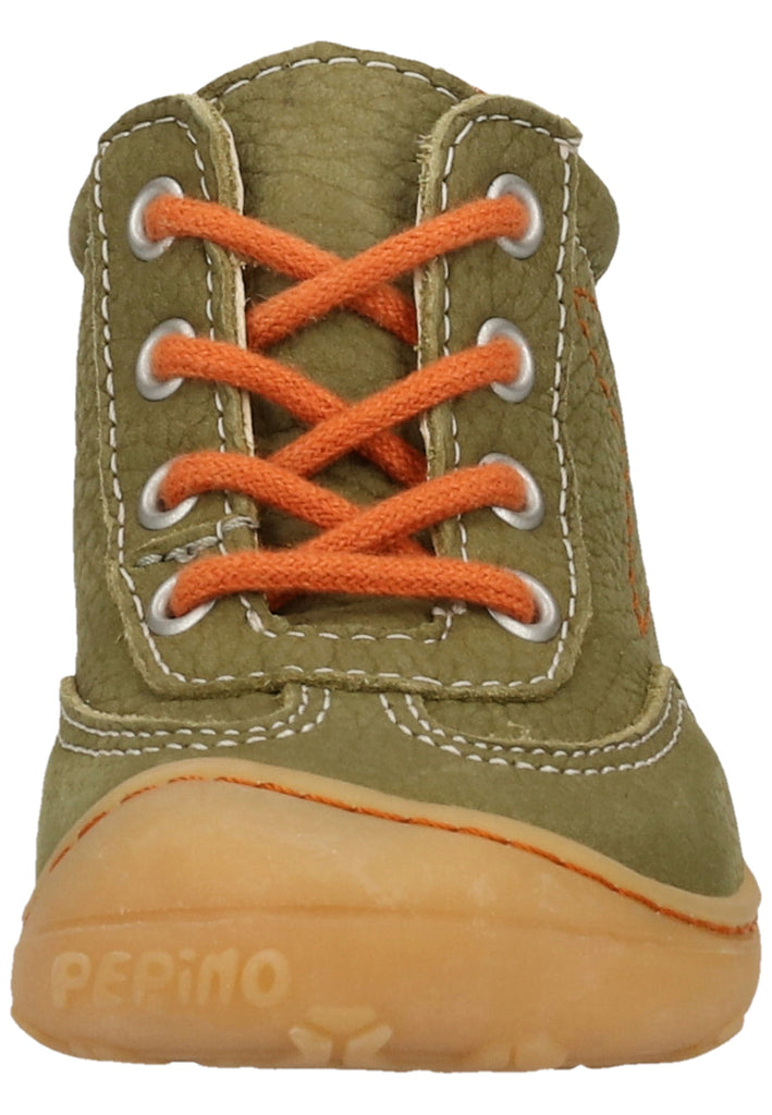 Pepino Halbschuhe Leder Oliv