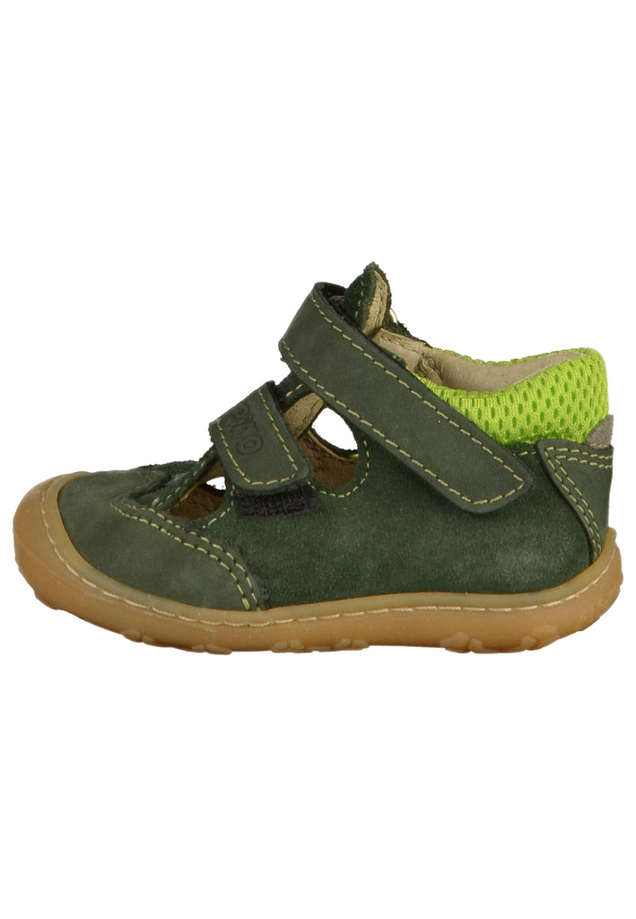 Pepino Halbschuhe Leder Oliv