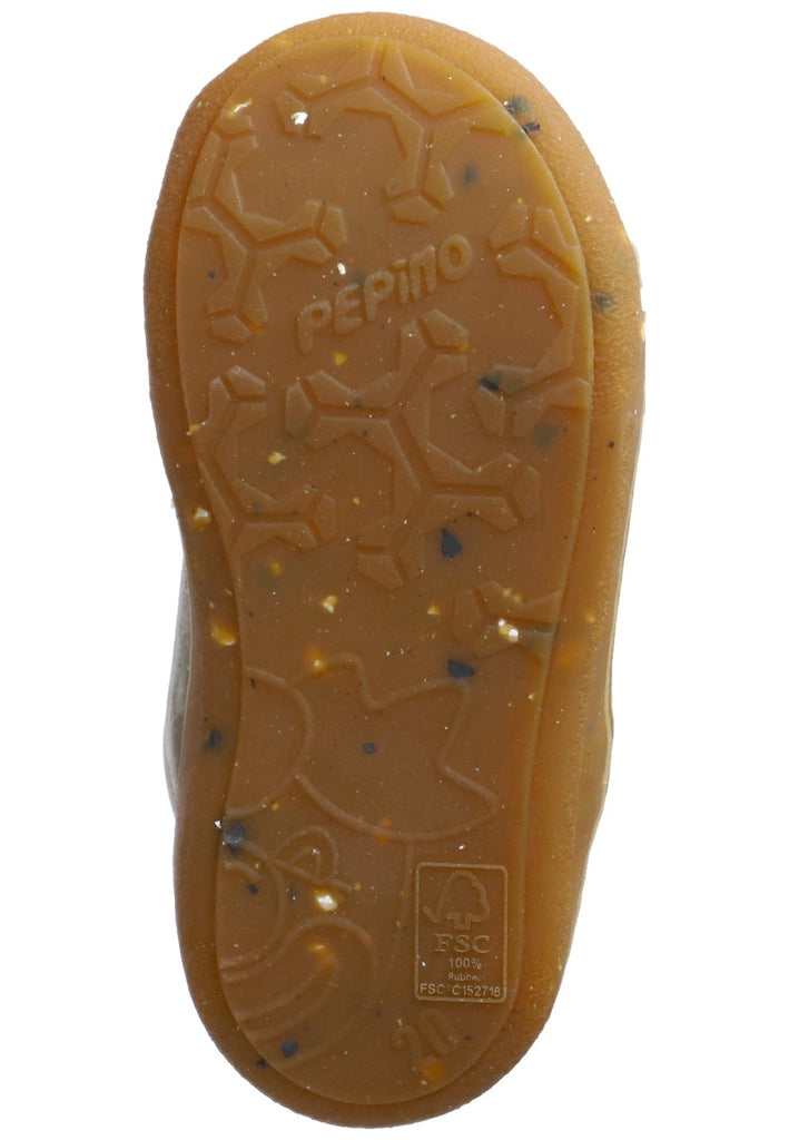 Pepino Halbschuhe Leder Olive