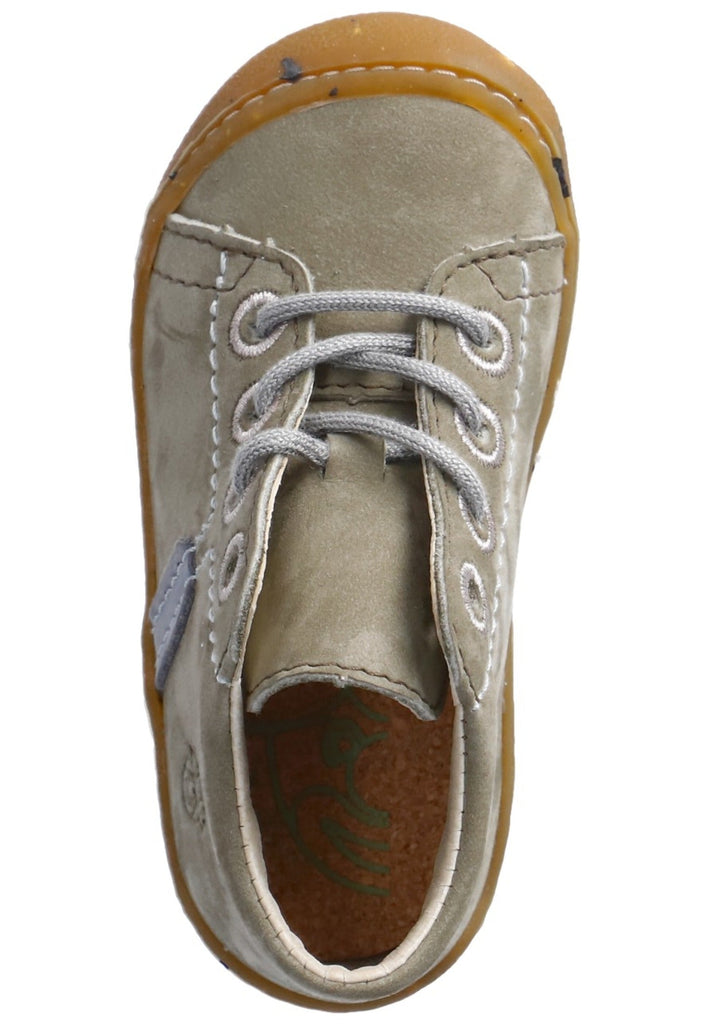 Pepino Halbschuhe Leder Olive