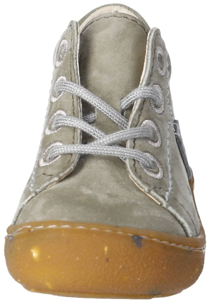 Pepino Halbschuhe Leder Olive