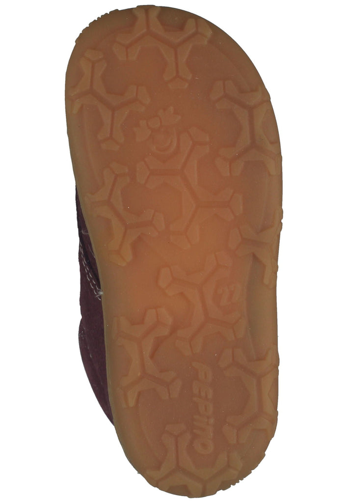 Pepino Halbschuhe Leder Pflaume