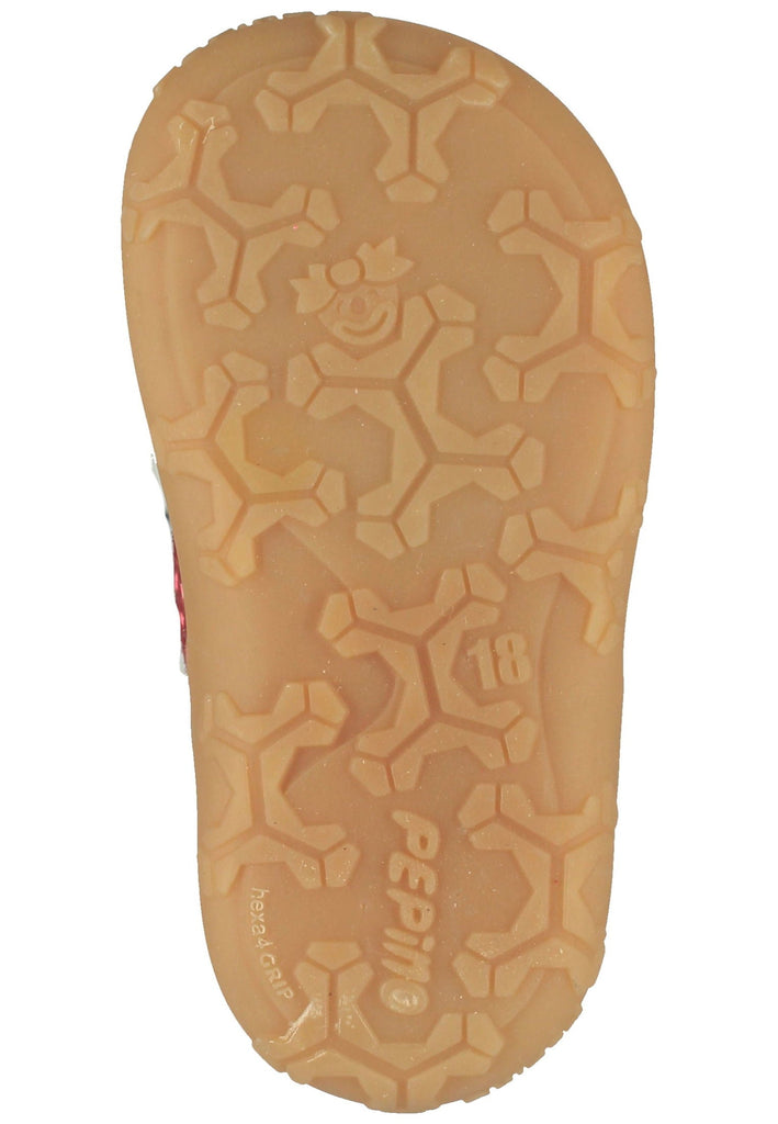 Pepino Halbschuhe Leder Pink