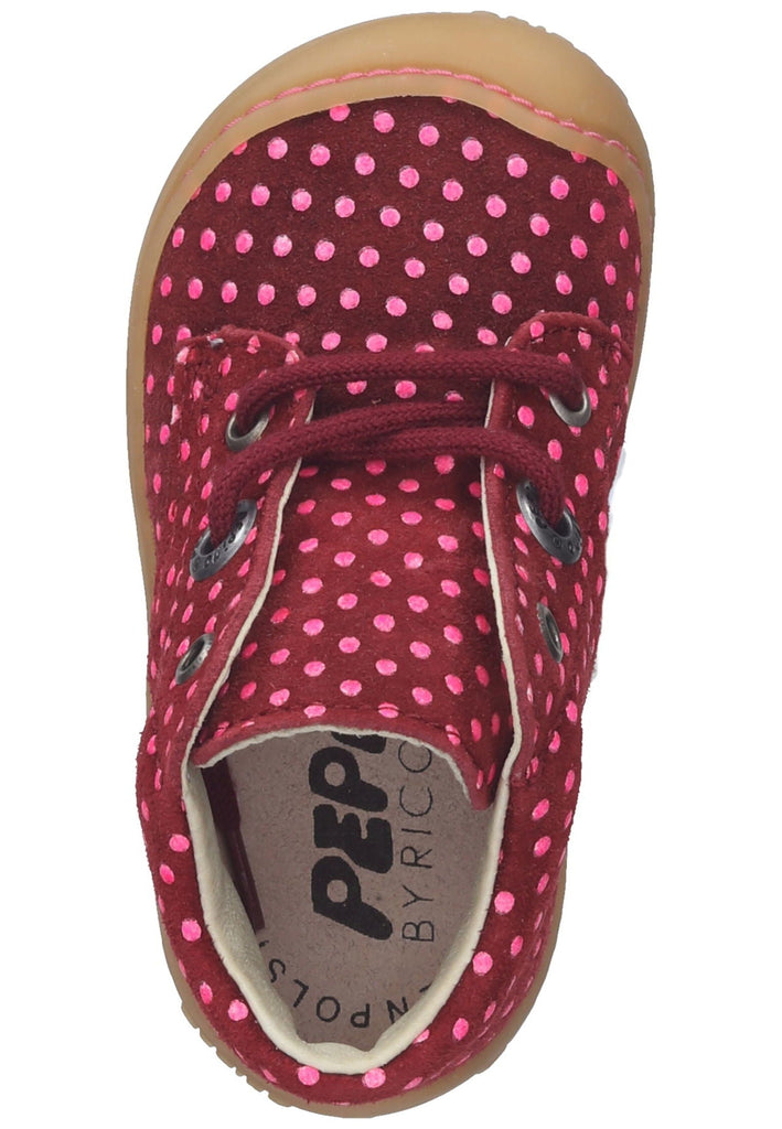 Pepino Halbschuhe Leder Pink